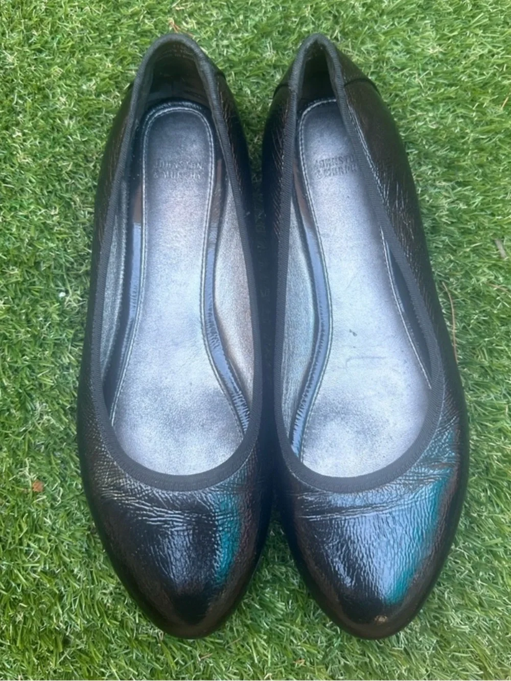Johnson & Murphy Classic Black  Flats